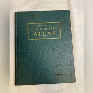 Illustrated Atlas 1937 (Maps, Pictures, Descriptions Covering the World)